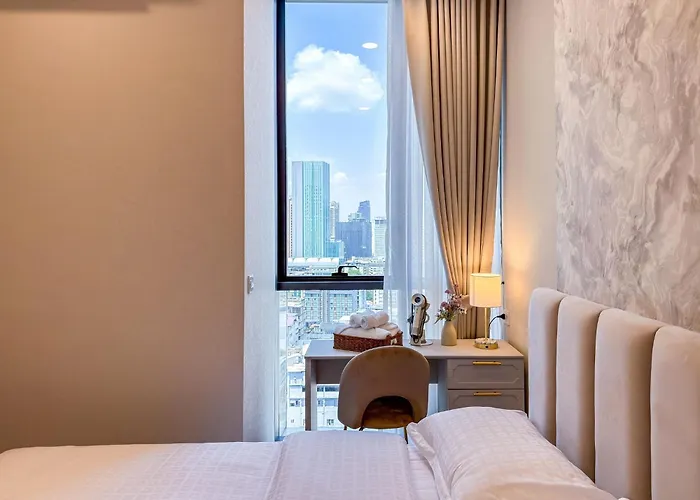 Luxury New Siam Paragon Walk To Bts *